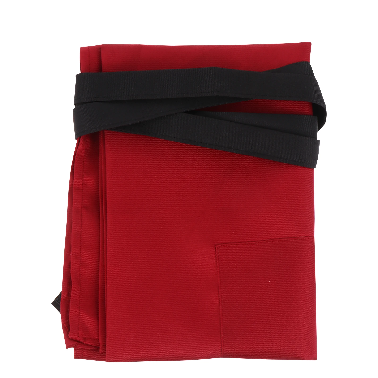 

Kitchen Half Short Waist Apron With Pocket Cooking Chef Catering Apron Restaurant Staff Clothing Shrink-Proof Stain-Resistant
