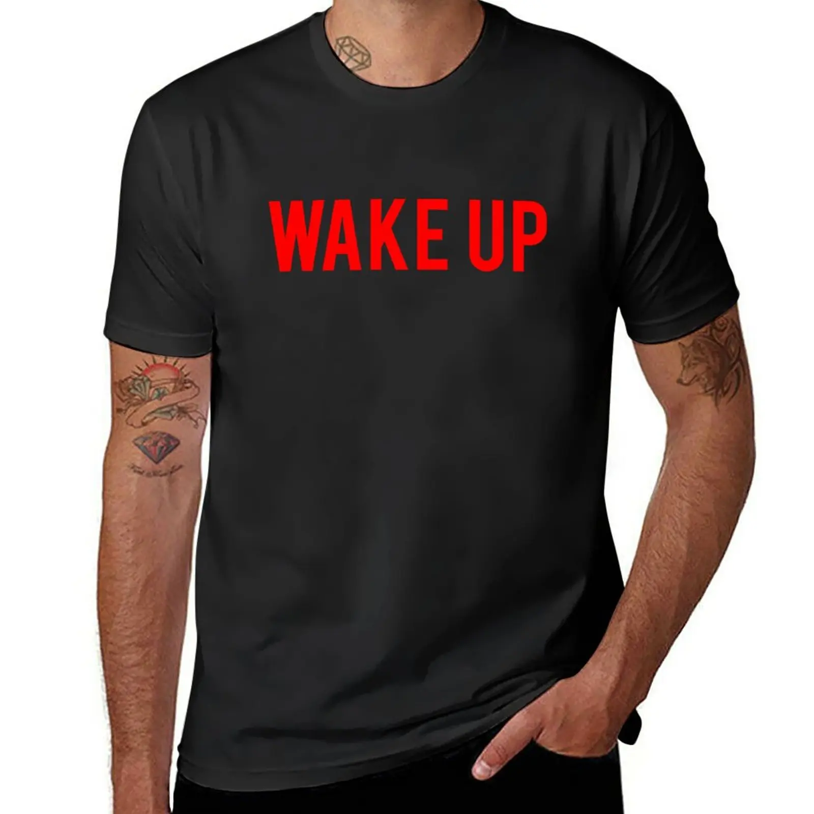 

New Wake Up - Conspiracy Theory - Truth - Truther - Brainwashed T-Shirt T-shirt short mens t shirts pack