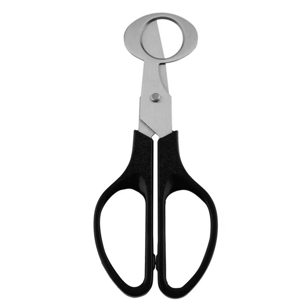 

2Pcs Stainless Steel Quail Egg Scissors Shell Cutter Small Egg Opener Tool Sharp Blade Kitchen Accessories Cigar Cutter