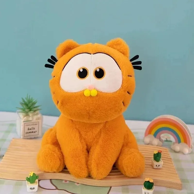 25CM Garfield pluche: Kawaii helende pop schattig aan het hart
