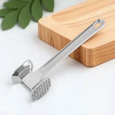 

Aluminium Alloy Meat Tenderizer Flat Needle Design For Beef Steak Chicken Softening Kitchen Tool Meat Hammer Steak Hammer