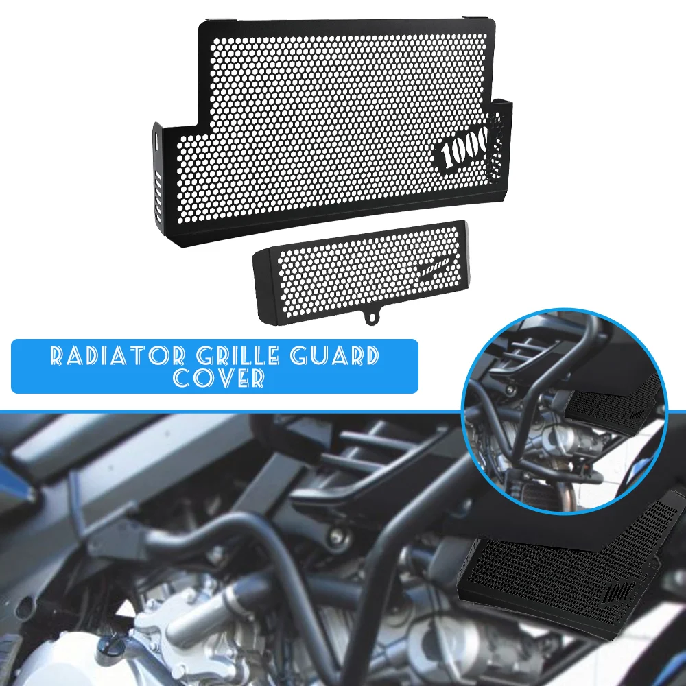 

DL 1000 VSTROM Grille Guard Cover For SUZUKI V-STROM 1000 DL1000 2002 2003 2004 2005 2006 2007 2008 2009-2012 Radiator Protector