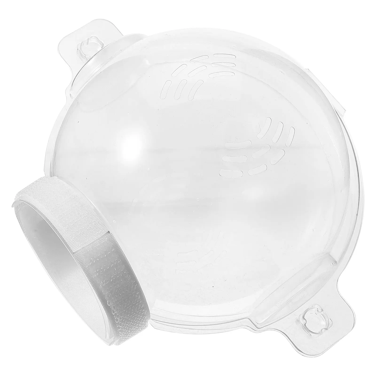 

Anti-bite Protective Cover Breathable Mesh Design Adjustable Size Kitten Hood Pet Health Care Product