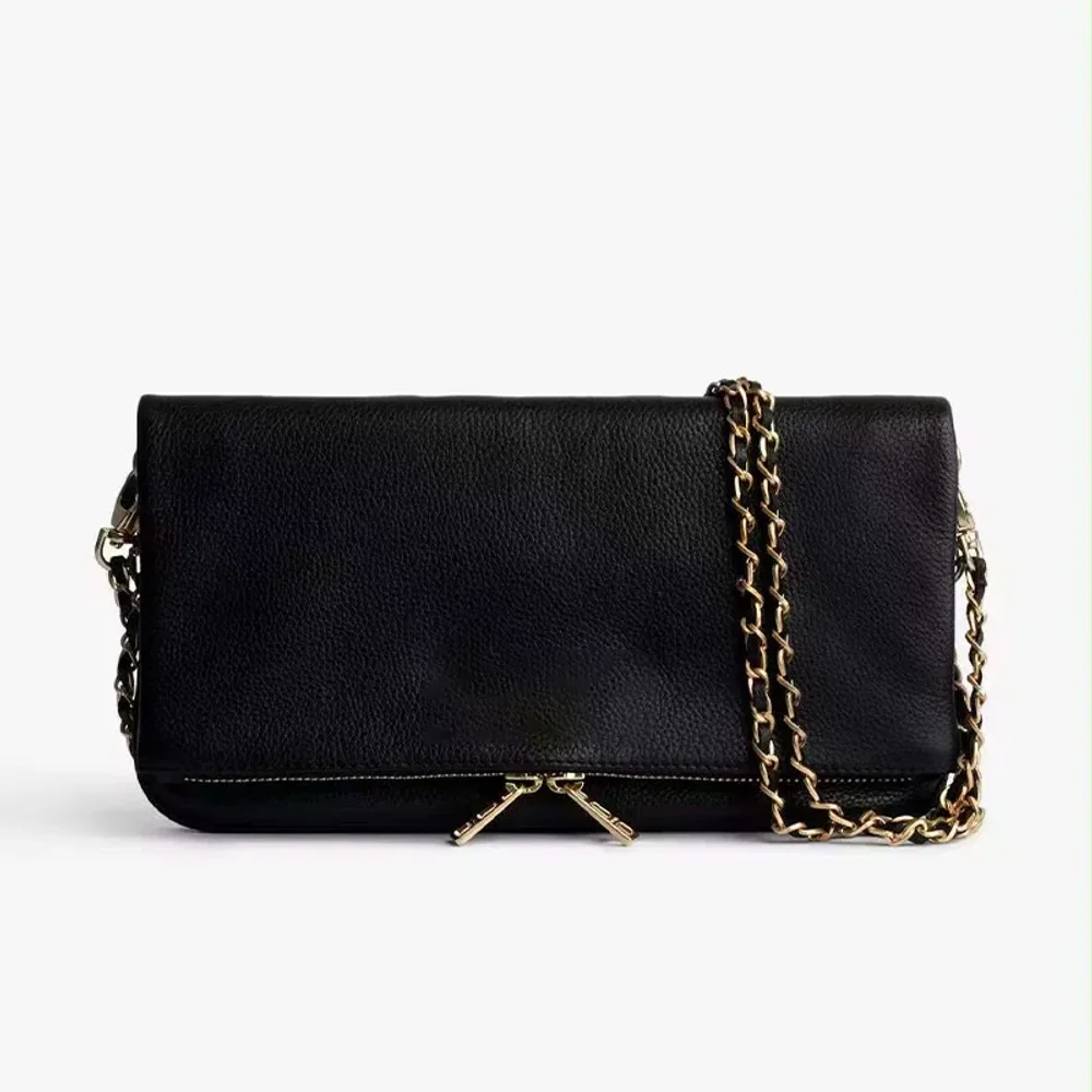 

New Luxury Chain Shoulder Bag Fashion Crossbody Envelope Purse High-quality Women's Bag Versatile Commuter Bag Metal Accent Bag