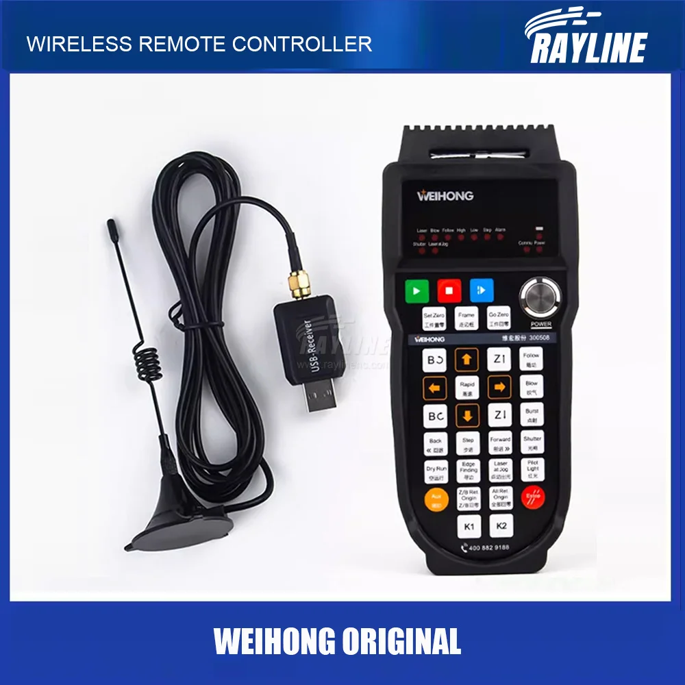 Fiber Laser Cutting Machine Focus Sensor Wireless remote control  Original for WEIHONG bodor System WHB05L WHB05N Controller