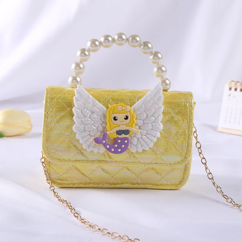 Candy-Colored Cute Children\'s Mini Princess Girl Messenger Portable Coin Purse Fashion Western Style Bag Backpack