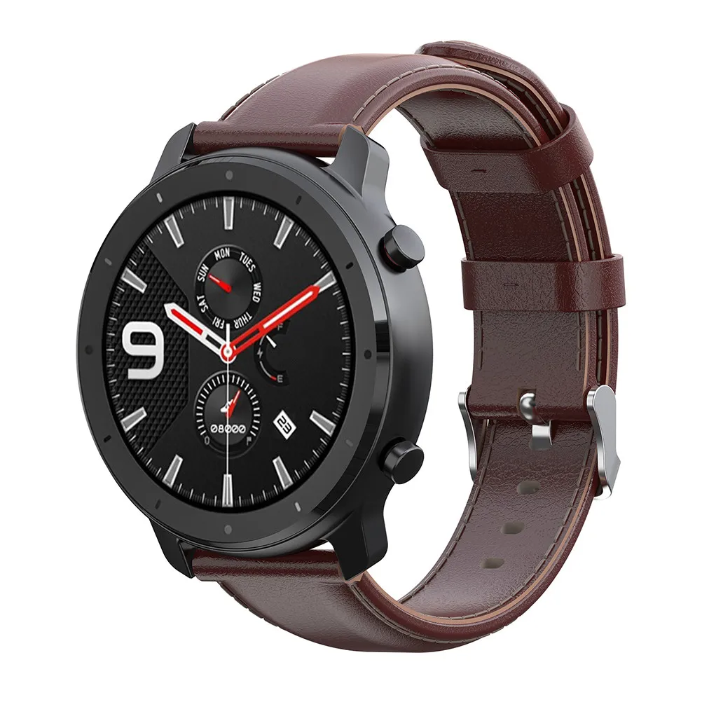 Correa de repuesto para reloj inteligente, 42 mm, color marrón, ajustable, para la edición juvenil.