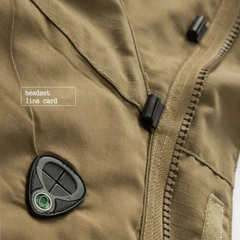 メンズ防風ハンティングフィールドジャケット、戦術服、パーカーコート、秋、冬
