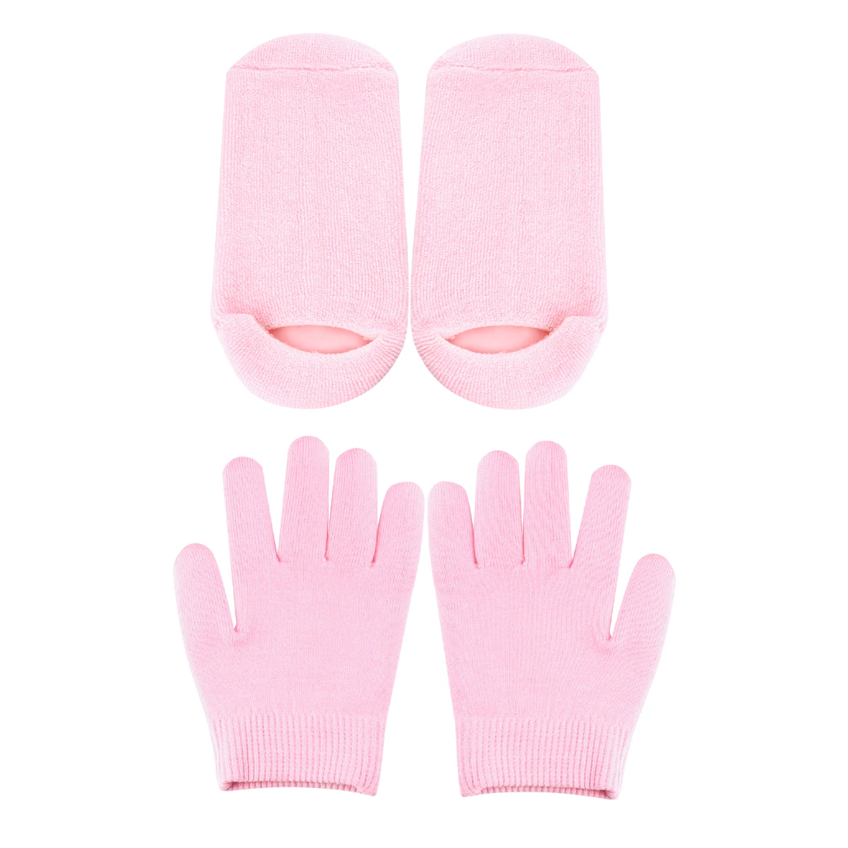 

4pcs Gel Moisturizing Spa Gloves Socks Whitening Repair Soften Skincare Treatment Tools For Beauty Salon Home Use Best Gift For