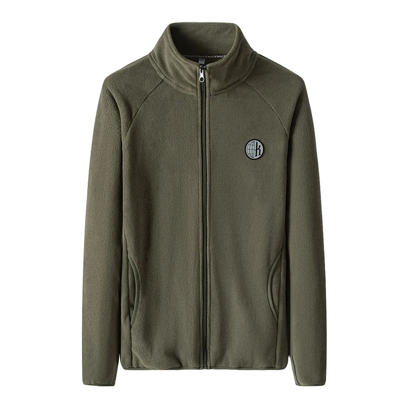 

Мужская одежда, куртка, Мужские осенне-зимние толстые мужские топы, двусторонние флисовые свитшоты, кардиганы, пальто, верхняя одежда MY576