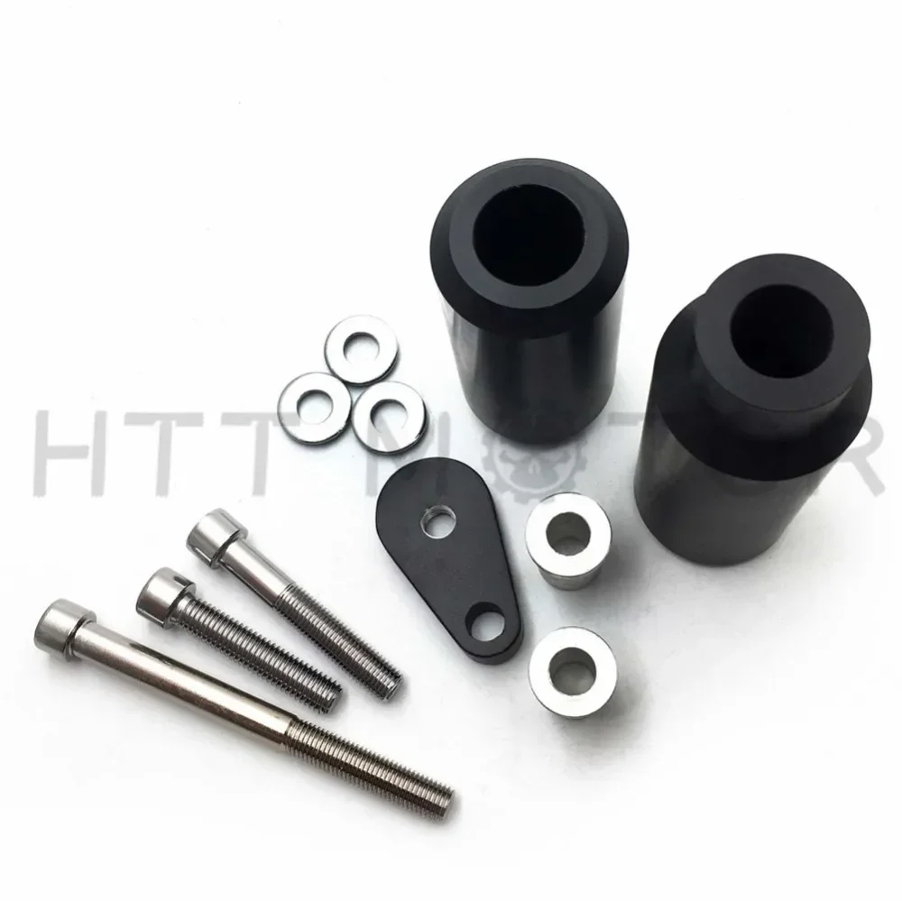 Motorcycle Falling Protection No Cut Frame Slider Crash Protector for 2005-2006 Kawasaki ZX-6R / ZX-6RR / 636