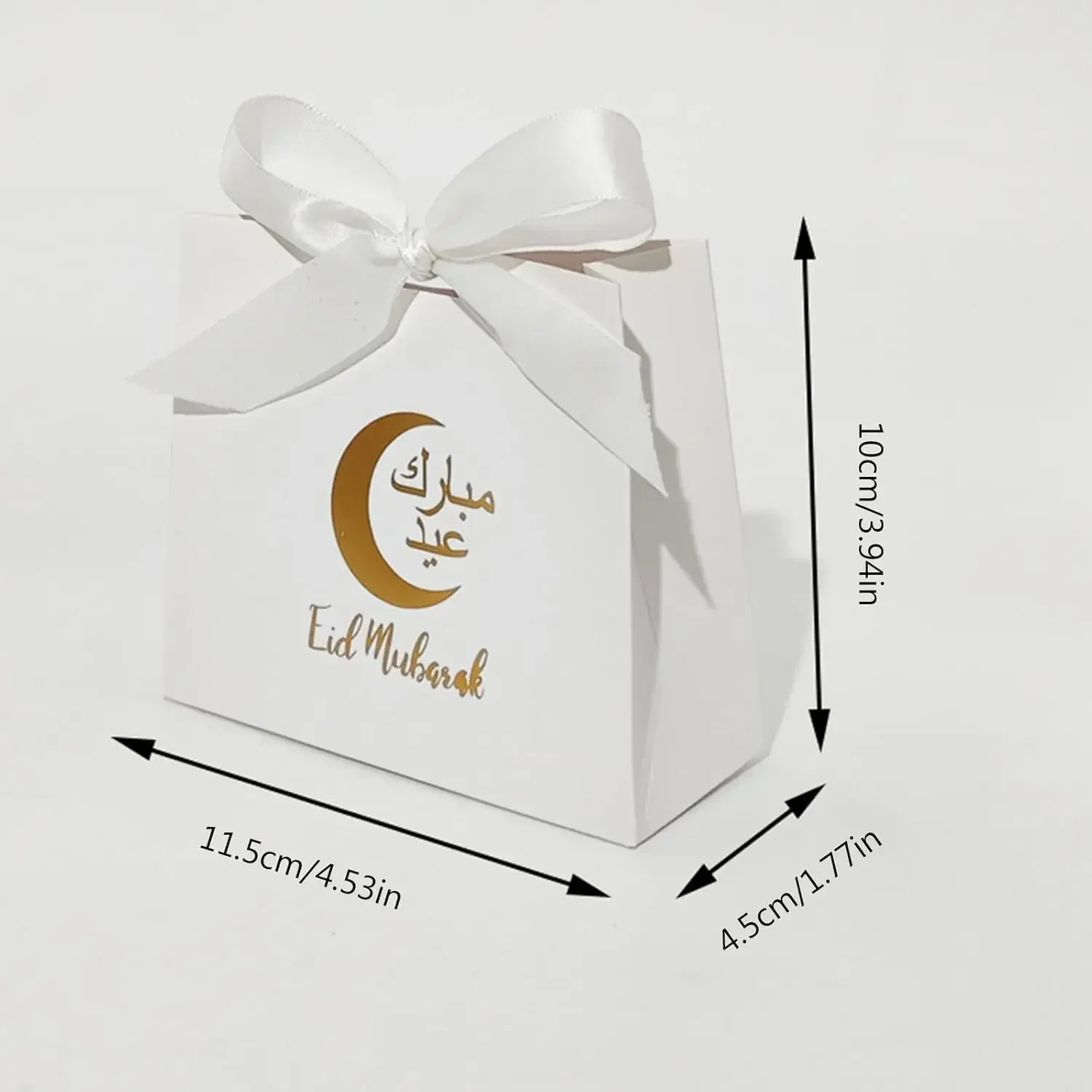 منظم هدايا مغلفة حلوى القمر المستوحى من رمضان، صندوق حلوى على شكل شريط، تخزين مريح لتزيين عطلة الشوكولاتة #6