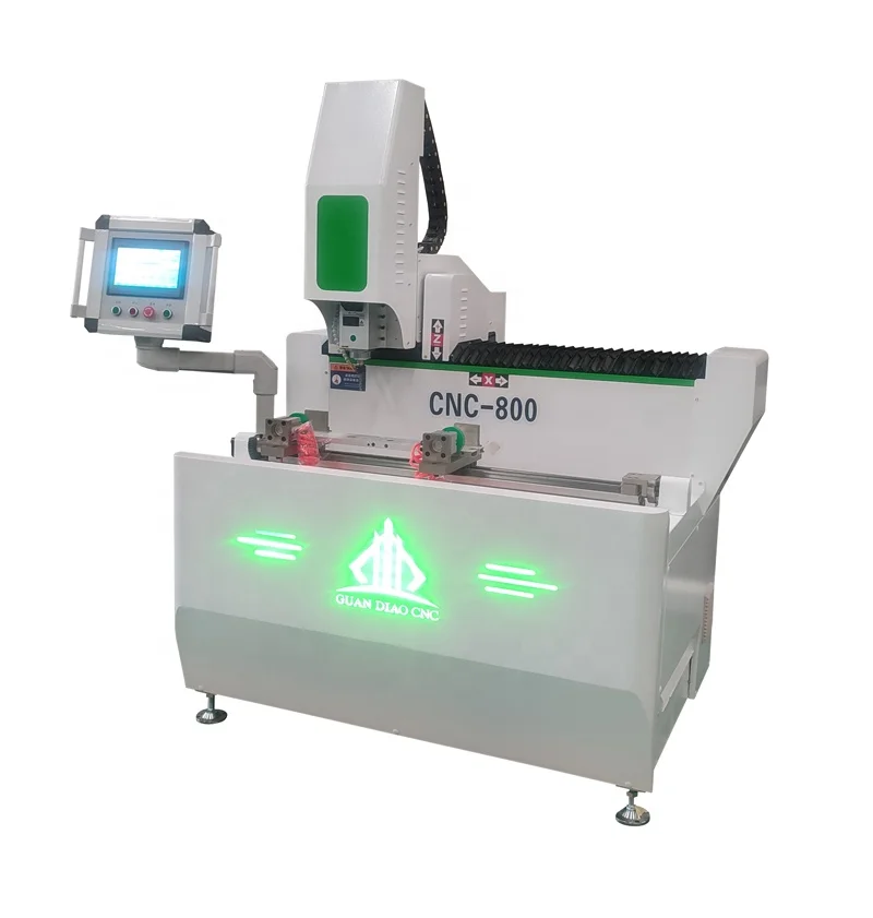 Fresadora de alumínio para portas e janelas de 400 mm e 800 mm