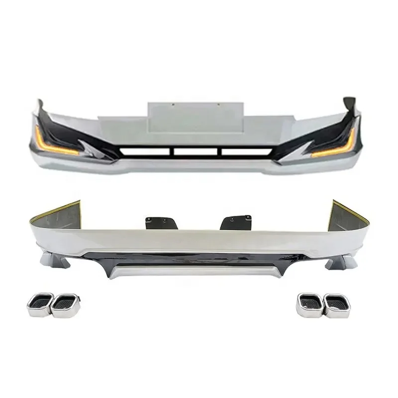 

Car Bumper Front Lip Rear Diffuser Lip Grille for Toyota Land Cruiser Prado 2003-2009 Car Bodykit ABS Material Exterior Accessor