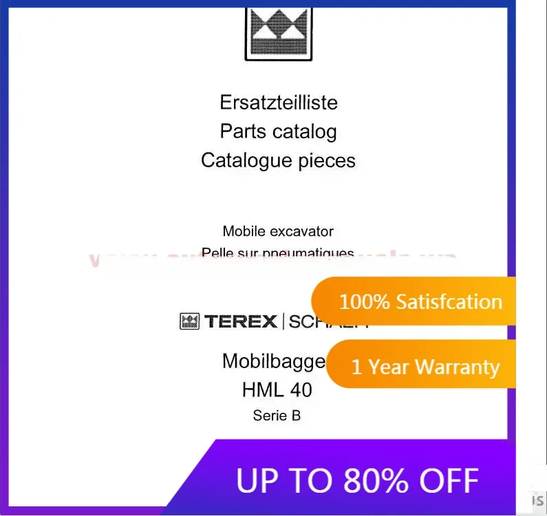 

AutoCD Schaeff Все частное руководство для Terex