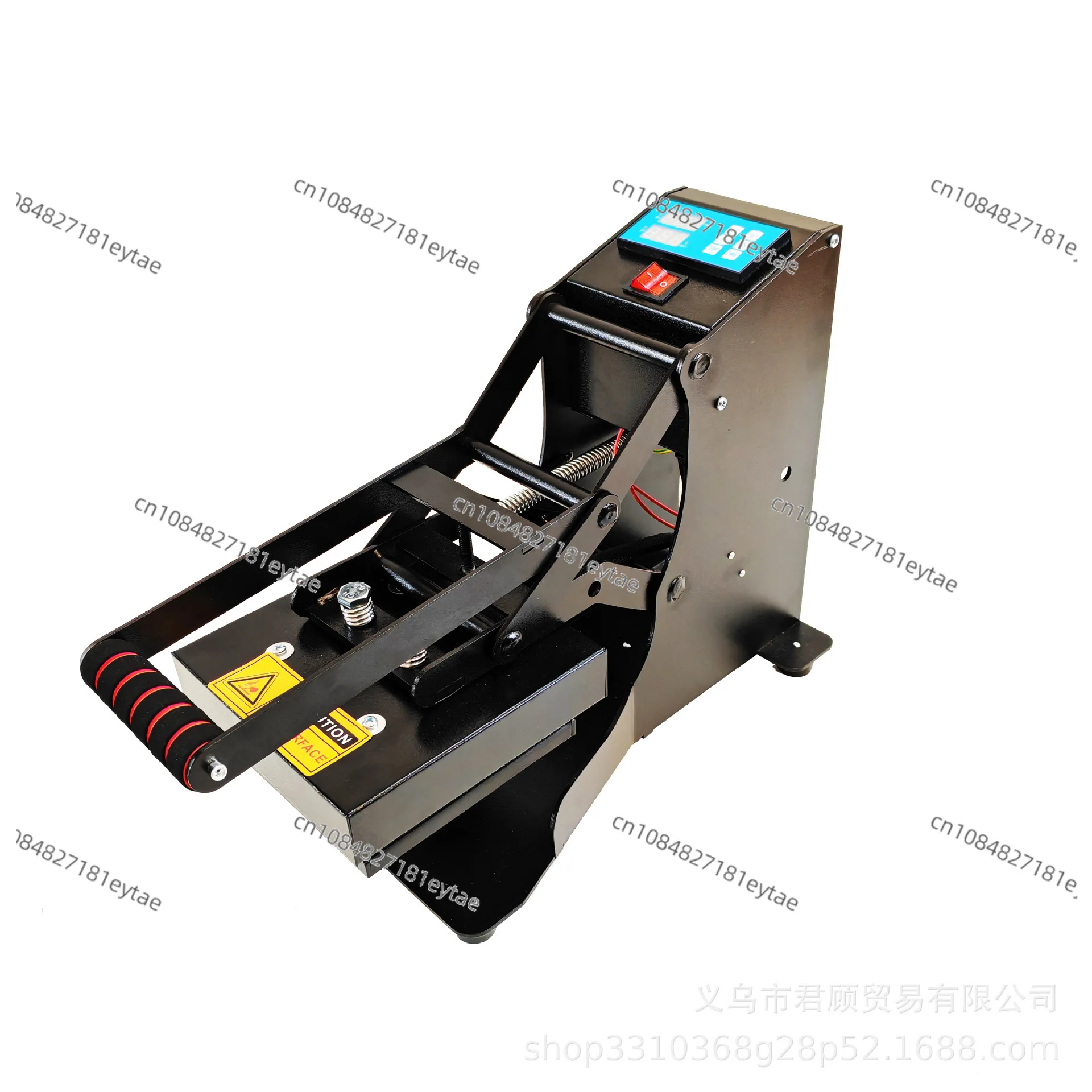 

Manual small ironing machine Heat transfer machine Clothing printing LOGO pressing T-shirt pressing ironing mark ironing machine