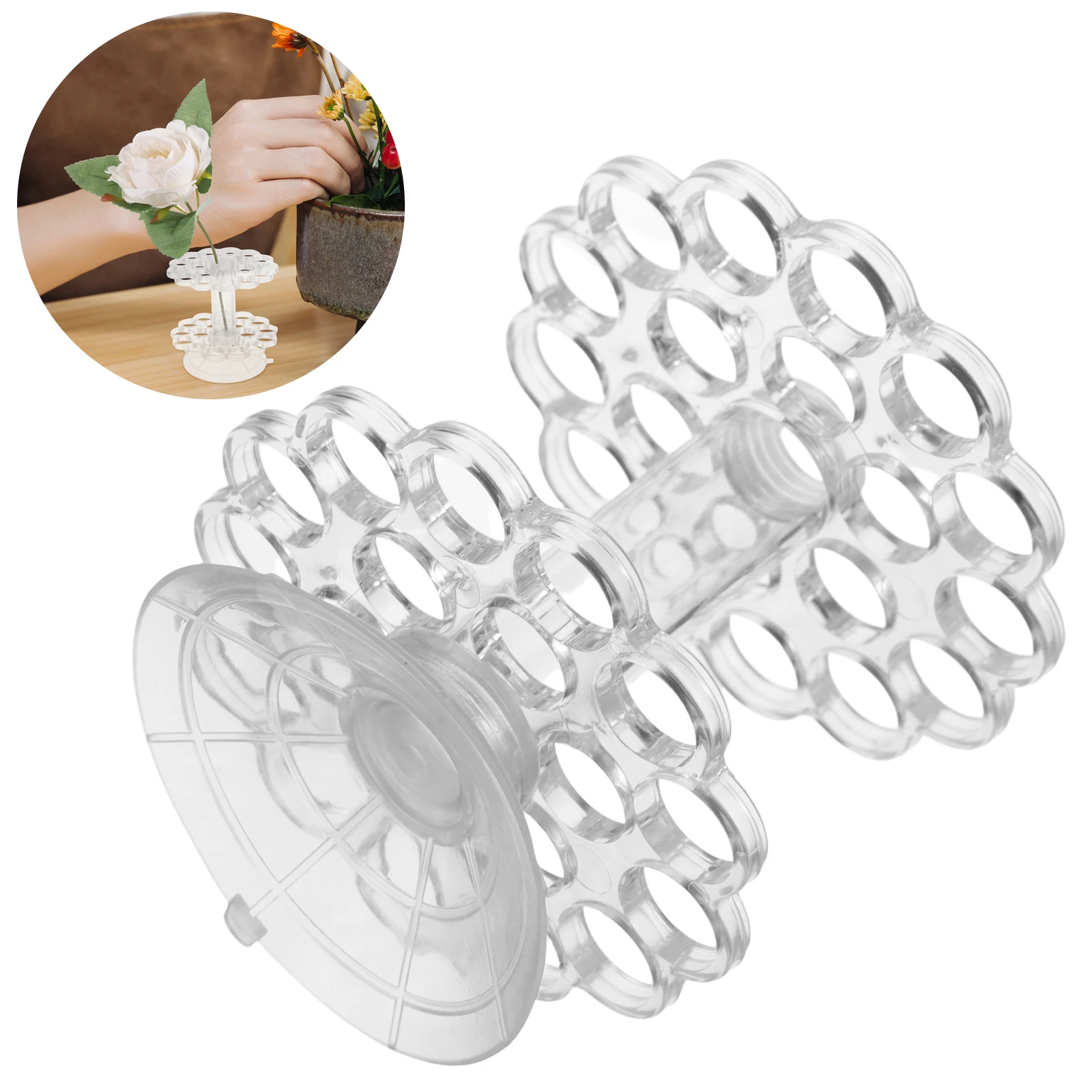 

Flower Arrangement Artifact Floral Holder Clear Stem Holders Accessory Stems Accessories