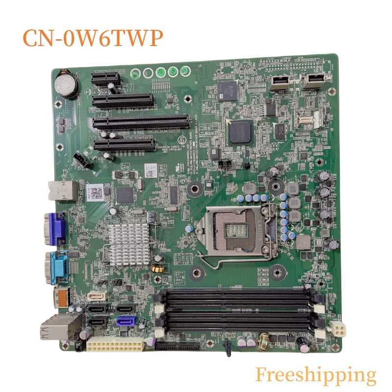 

CN-0W6TWP For Dell PowerEdge T110 II Motherboard 0W6TWP W6TWP LGA1155 DDR3 Mainboard 100% Tested Fully Work