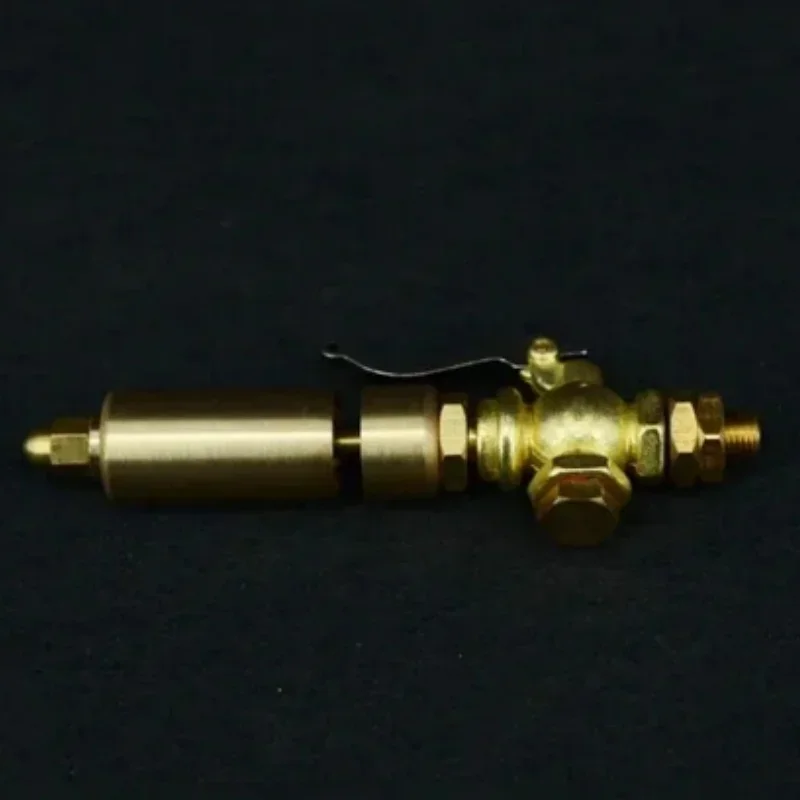 JW-6 Mini fischio a campana in ottone per modello di vapore vivo Parte valvola in bronzo e maniglia per tubo in ottone Parti del modello Regali per uomo (JW-4 JW-7)