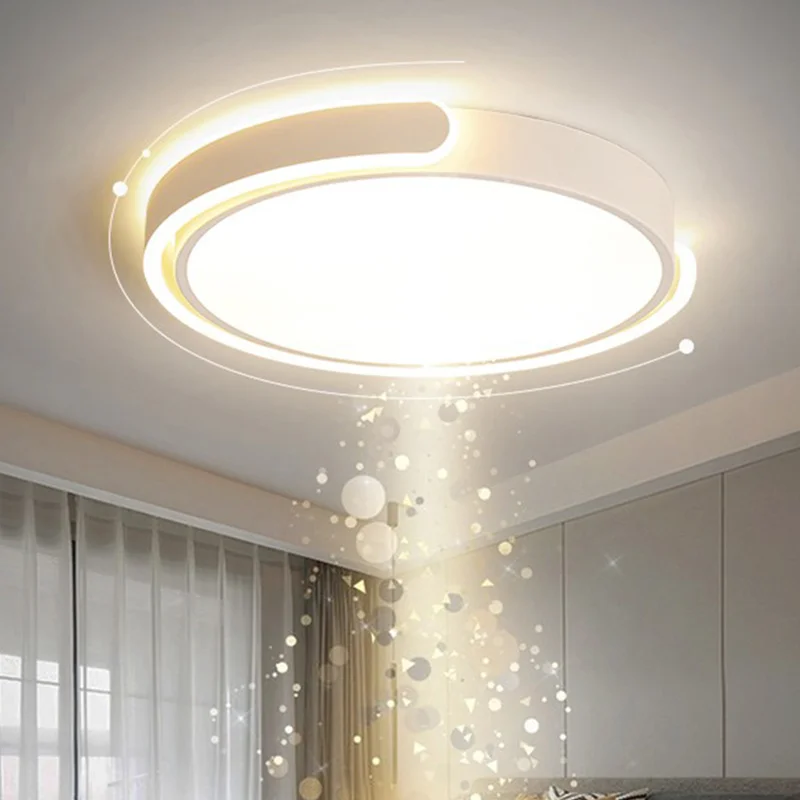 

Ultra-thin Led Ceiling Lamp Modern 40w 60w 77w Panel LED Ceiling Lights For Bedroom Living Room Kitchen Indoor Lighting Fixtures