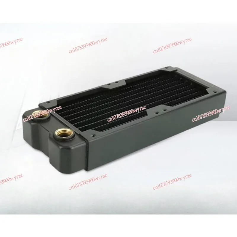

160 heat dissipation row, double 80 copper row 31MM thin drainage cold row, heat exchanger, radiator 2 points thread