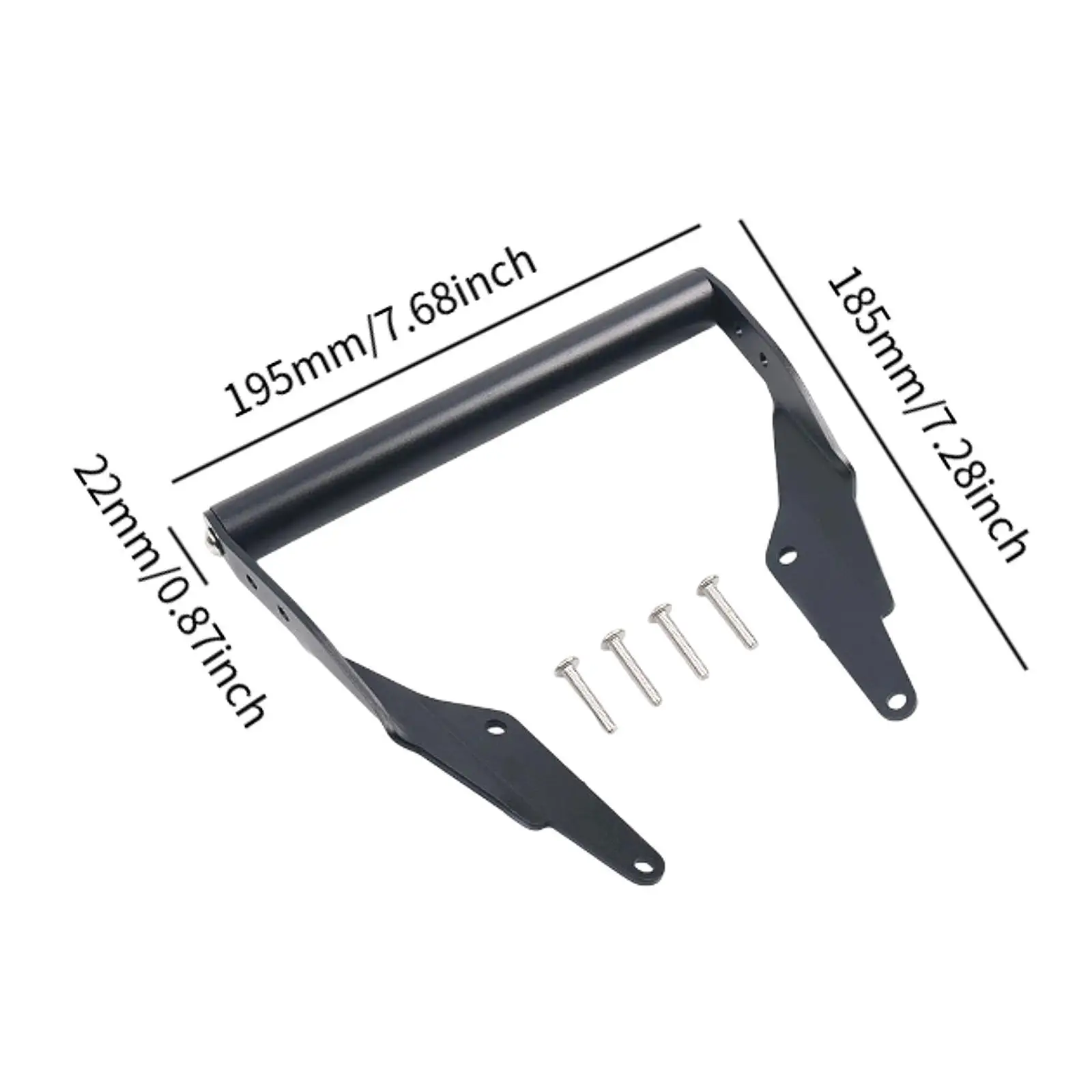 Supporto per telefono per bici impermeabile Staffa per piastra di navigazione GPS Supporto in lega di alluminio per moto Adventure G310GS G310R