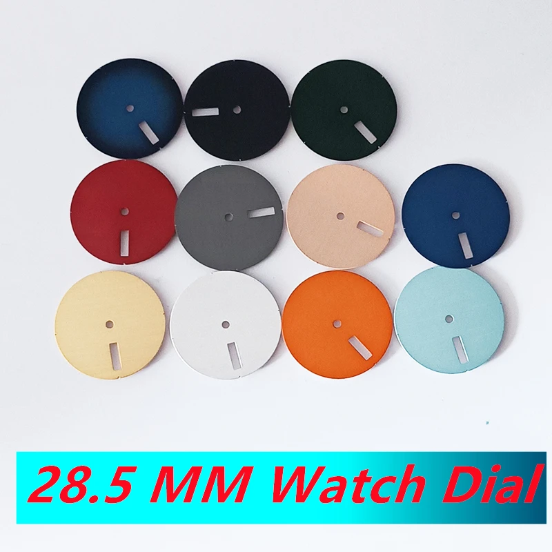 28.5 มม.Blank Dial NH35 Dial สําหรับ NH35 NH36 6R 4R การเคลื่อนไหวสําหรับ Skx007 เต่านาฬิกา Dial