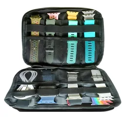 Wasserdichte tragbare Box Uhrenhalter Organizer Aufbewahrung für Männer Frauen Smartwatch-Boxen für Apple Watch Armband Aufbewahrungsbox Uhren