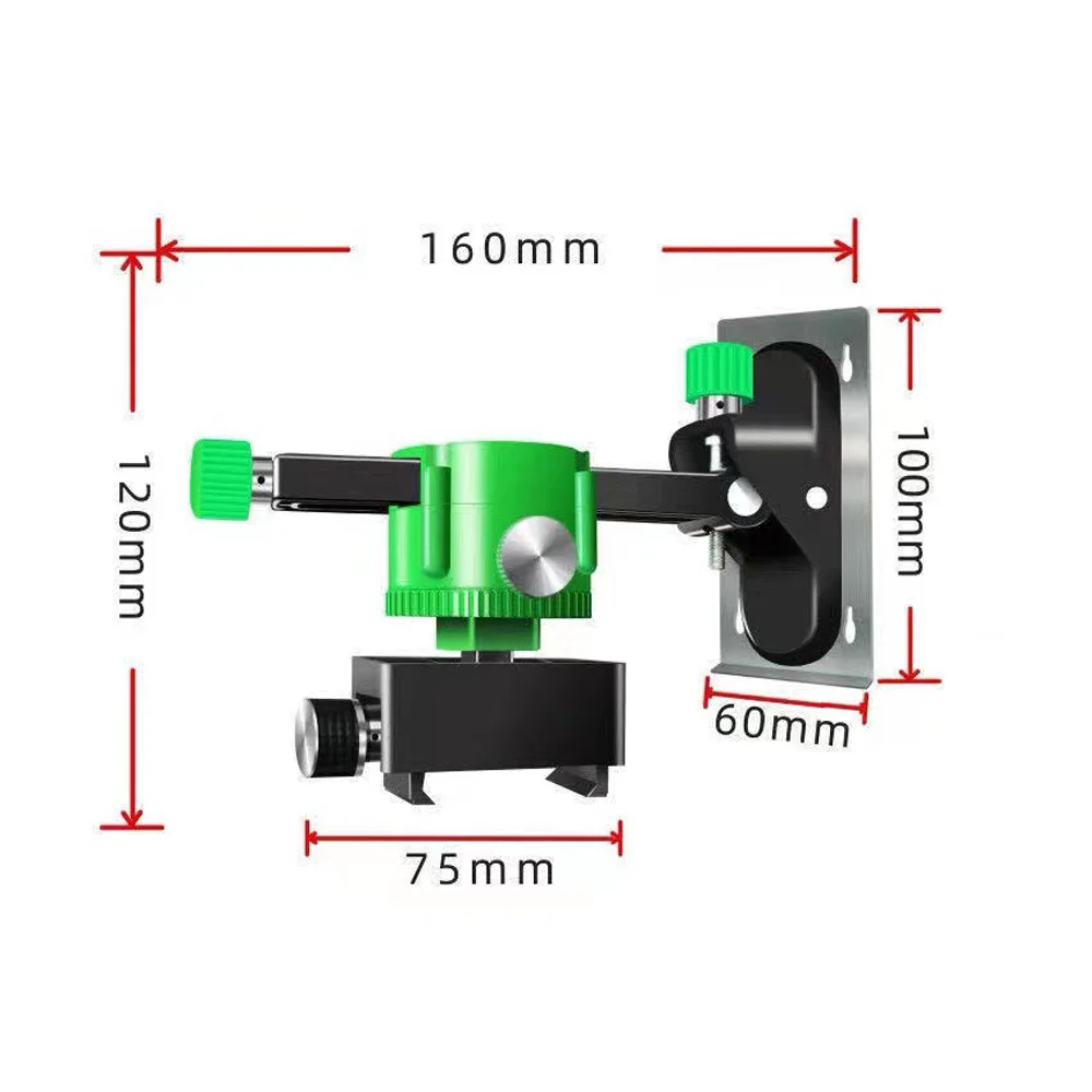 Laser Level Laser Magnetic Holder Wall Mount Hanger  Laser Bracket Holder Level Laser Hangs Holder Portable Wall Hanger