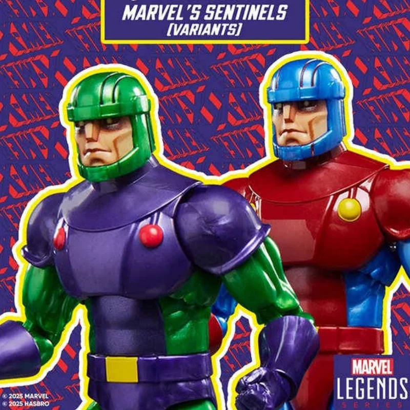 Figura de Acción Coleccionable Marvel Legends X-Men Sentinel - Parodia de Superman y Lex Luthor en Versión Colorida, Modelo Personalizado