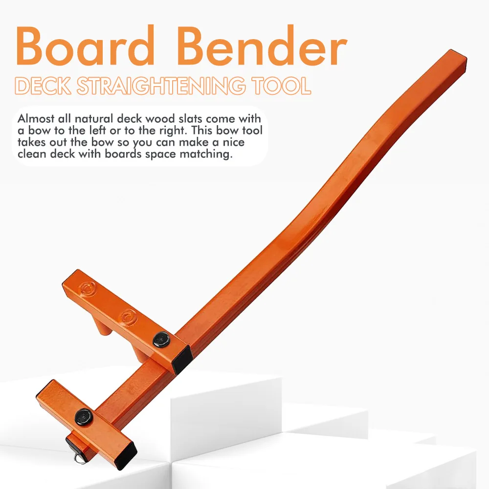 

Bow Wrench Deck Tools Adjustable Steel Deck Bender Deck Board Puller Deck Bending Bow Straightening Tool Bender Installation