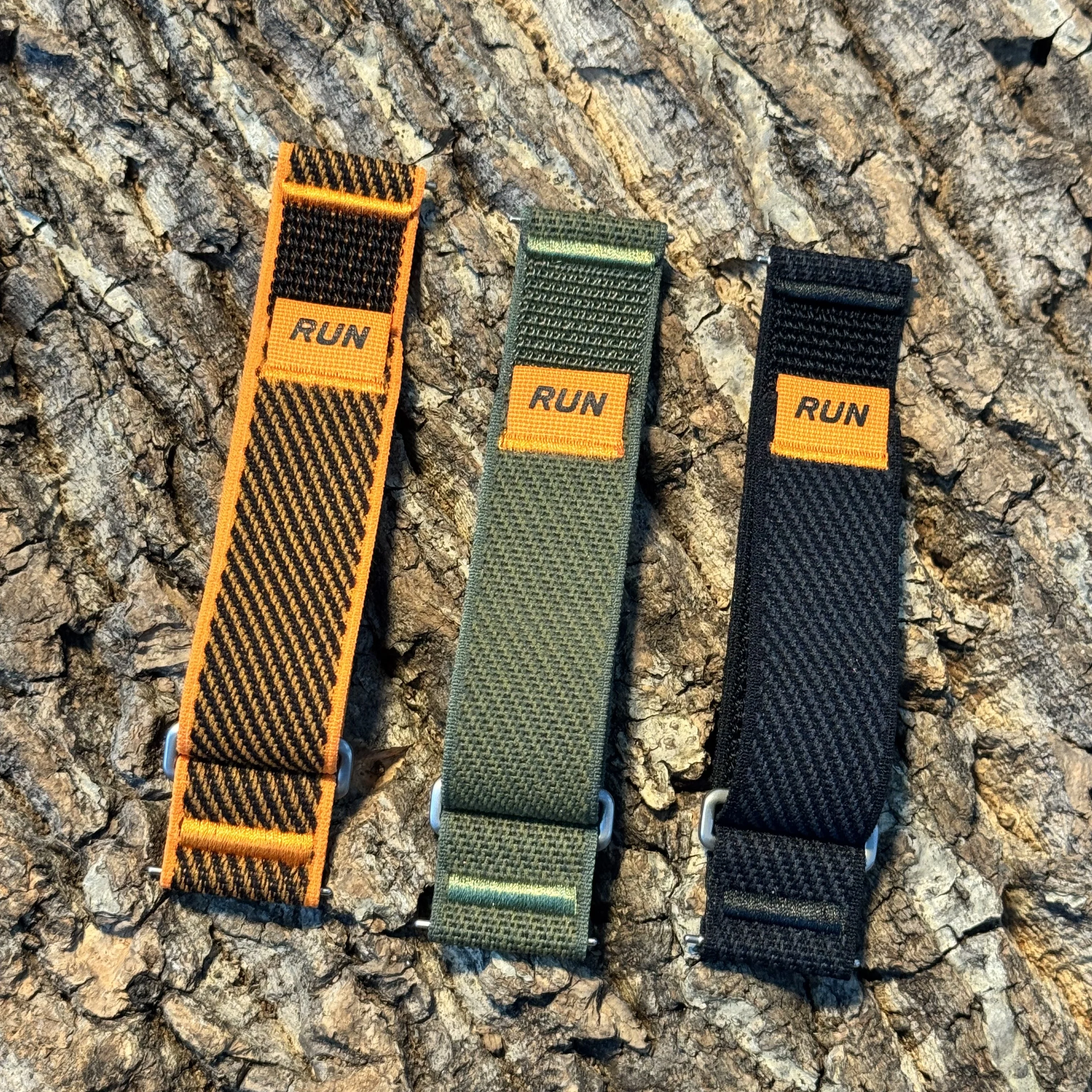 24mm Elastisches Nylon-Uhrenarmband für Suunto 9 Smartwatch, Ersatzarmband für Suunto 9 Baro, Spartan Sport