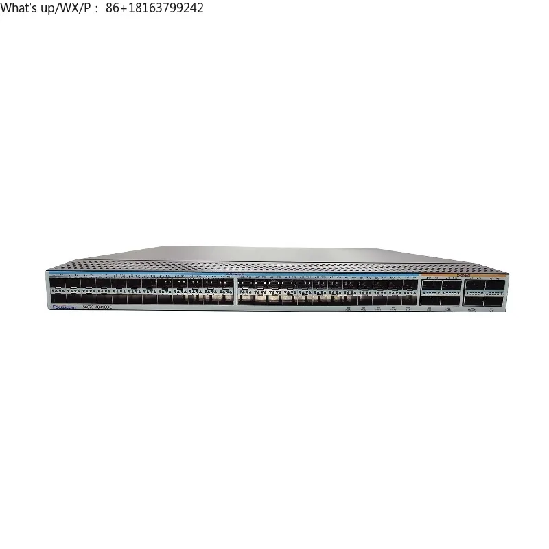 산업용 L3 관리 네트워크 스위치 56개 100G 업링크 포트 및 48개 25G 포트, SNMP 및 QoS 기능 탑재 1G/10G 스위치