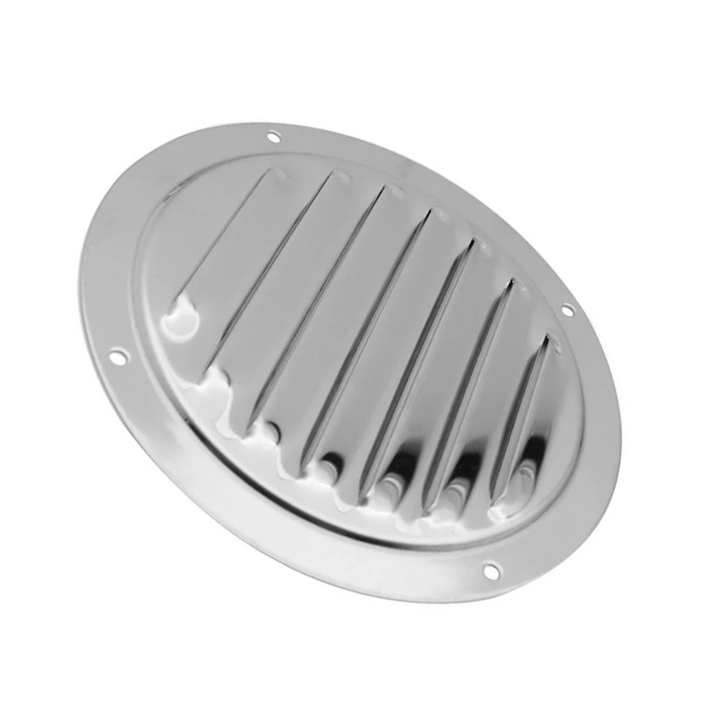 

4''/5'' Air Vent 316 Stainless Steel Louvre Air Vent ~Grille Cover Insect Protection Home~Exterior Wall Ducting Ventilation Tool