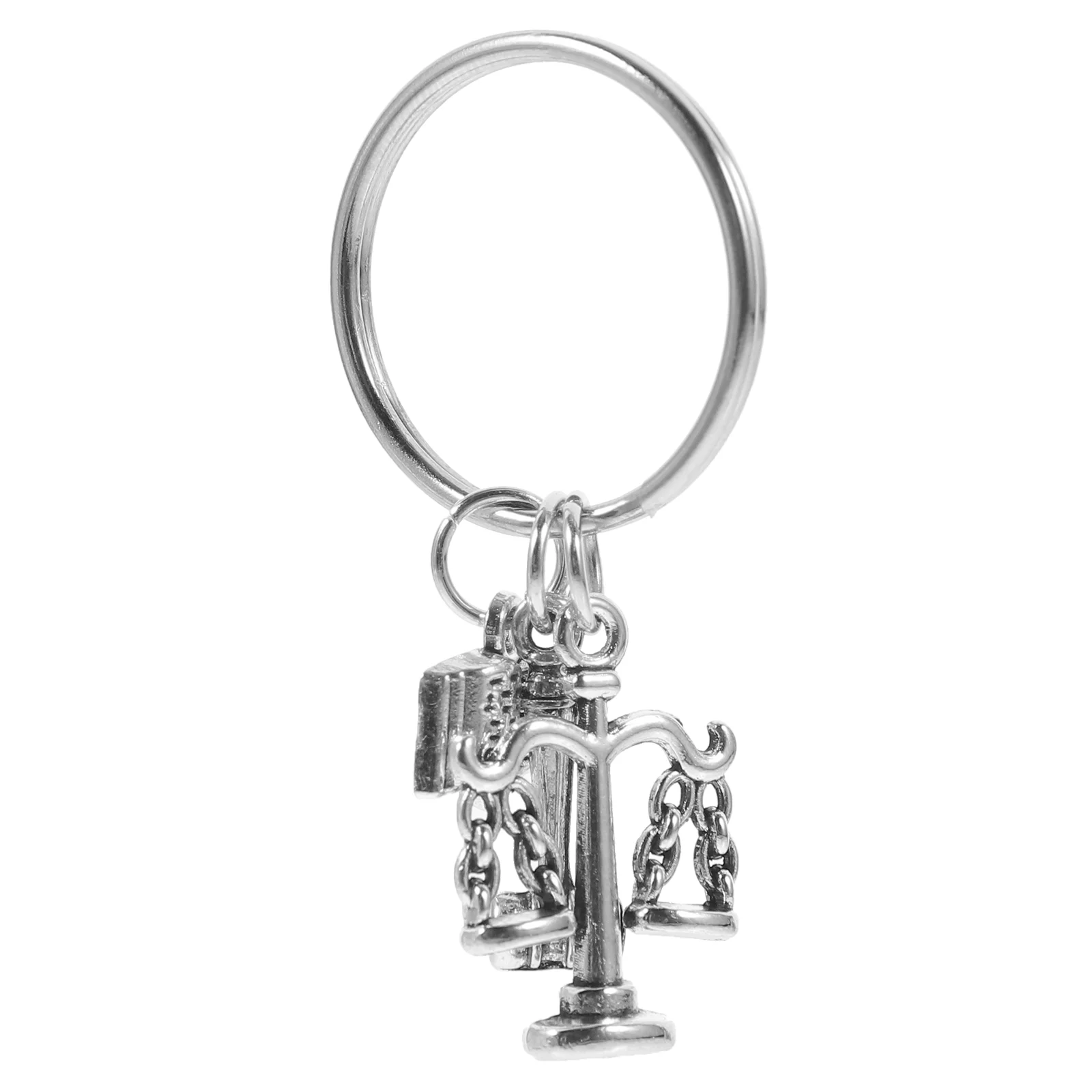 Lawyer Keychain Ring Pendant Accessories Adorable Style Zinc Alloy Student Bag Ornament