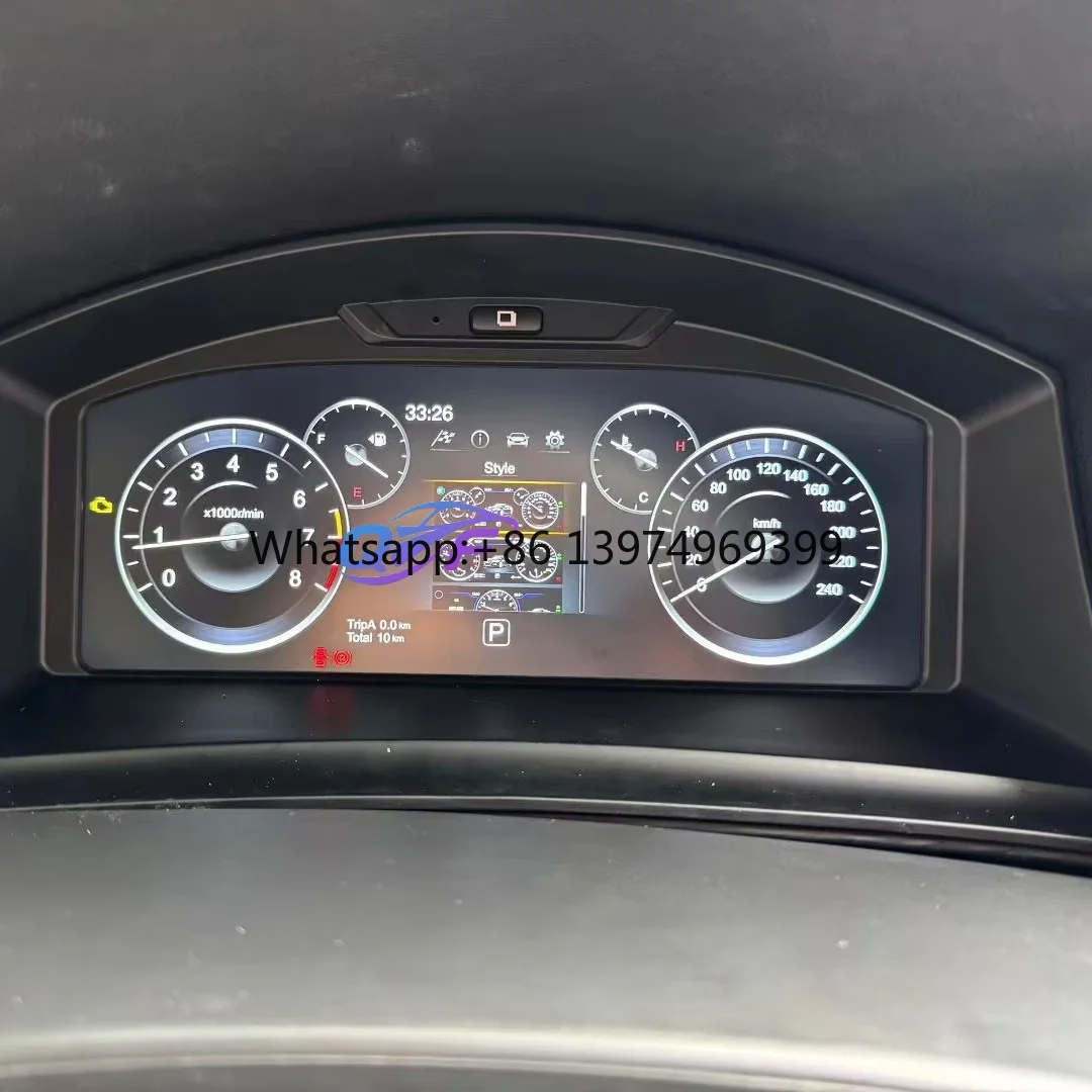 2011 to 2022 for Volkswagen Adaptable LCD Instrument Panel Dashboard New and Used Condition Featuring Speedometer Gauge Display