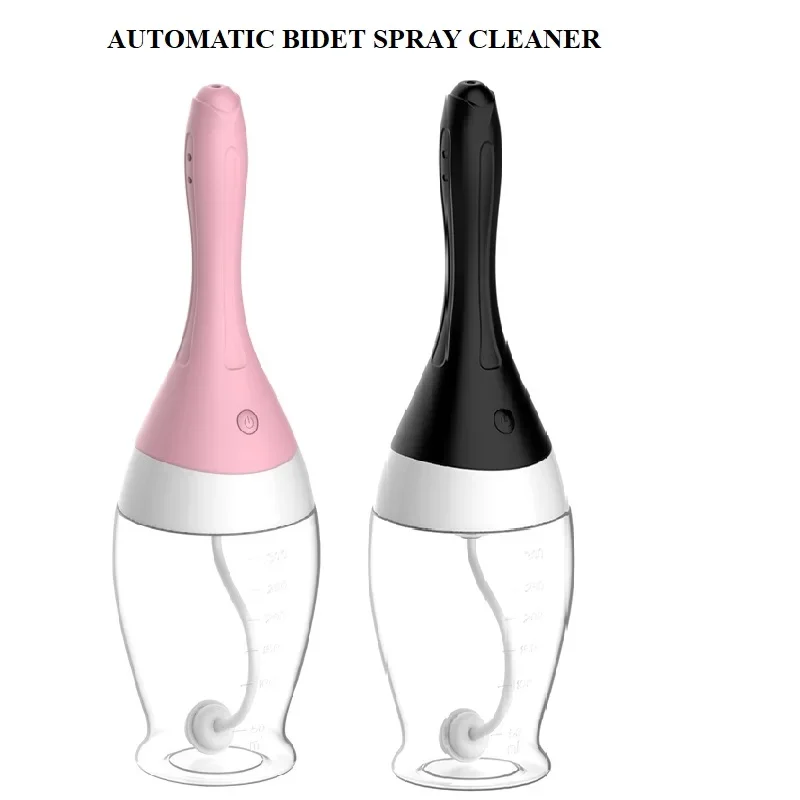 

Fully Automatic Enema Cleaning Container Vagina Anal Douche Cleaner Health Wash Tool Enemator Sex Toys for Adult Women Handheld