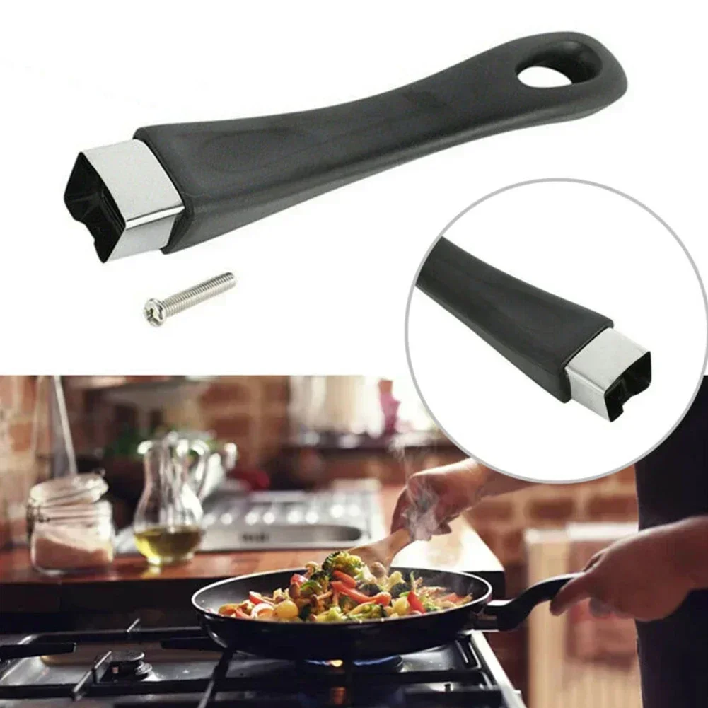 1PC Pan Handle Bakelite Insulation Durable and Practical 170mm Hung Easily Black Kitchen Bar Tools Cookware Parts