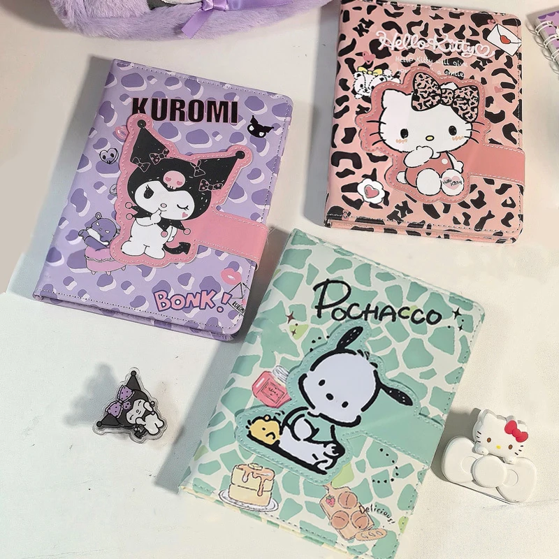 

Sanrio Hello Kitty Notebook Cute Kuromi Pachacco Student Notepad Diary Planner Agenda Memo Office School Supplies Stationery