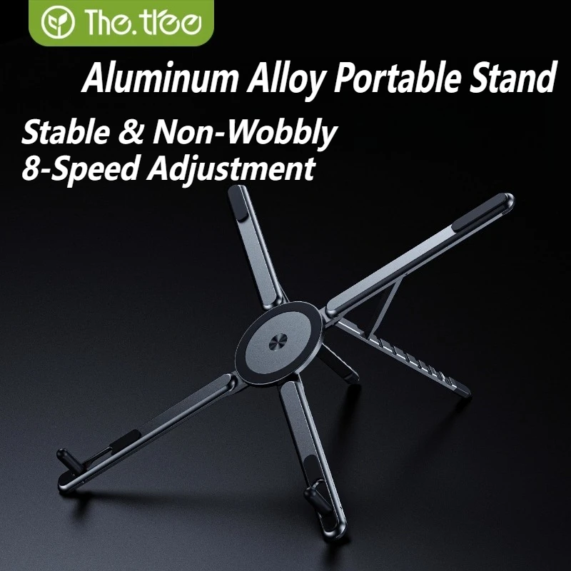 

Новая подставка для ноутбука, планшета и телефона Thetree: складная, регулируемая по высоте, магнитный настольный офисный держатель