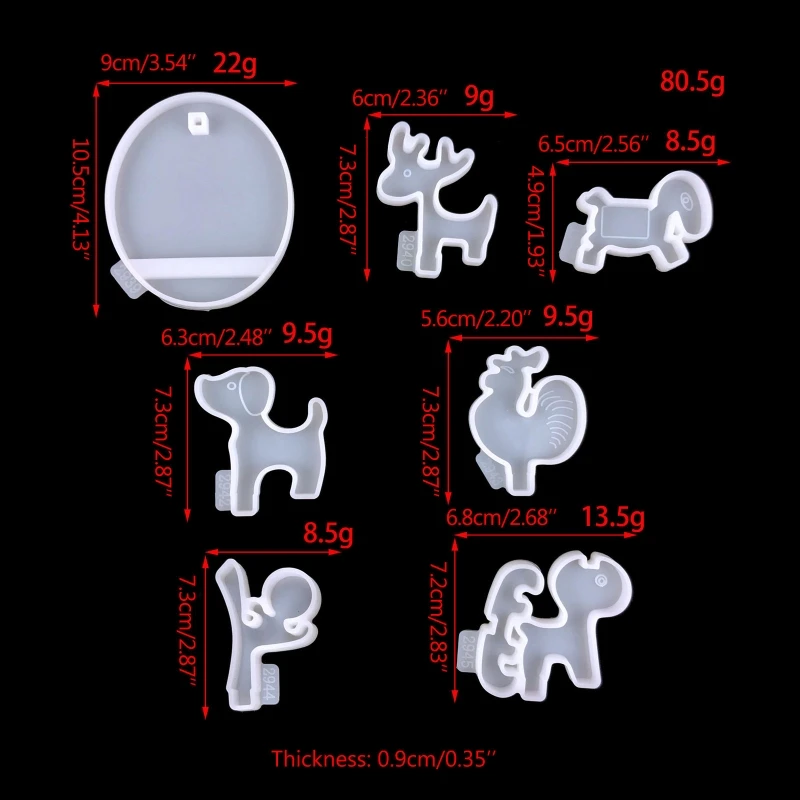 Phone Holder Epoxy Resin Mold Suitable for Home/office/tablet Computer Craft