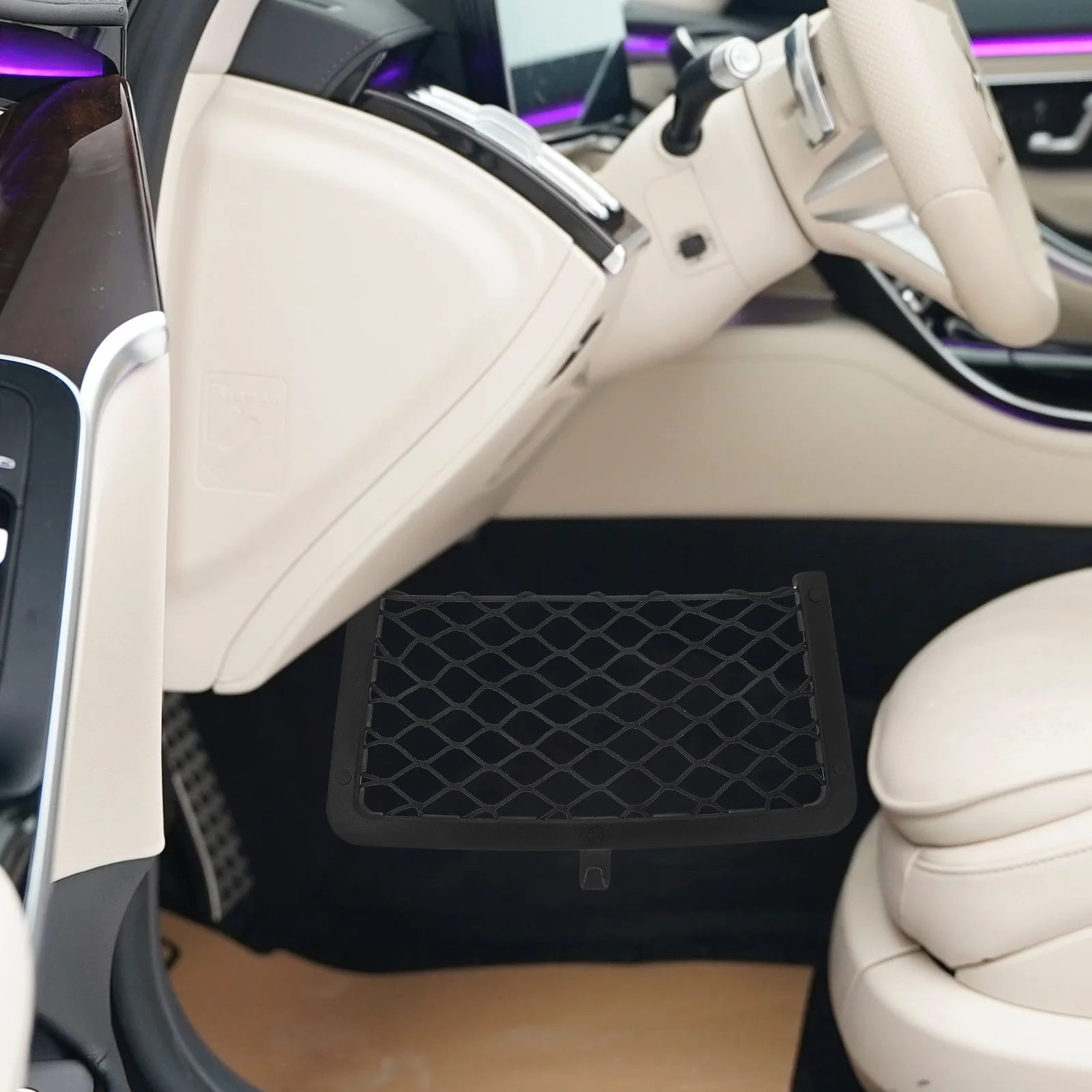 Kargo kargo cep Abs depolama Van organizasyon tutucu telefon için yedek örgü çanta otomotiv kamyon örgü