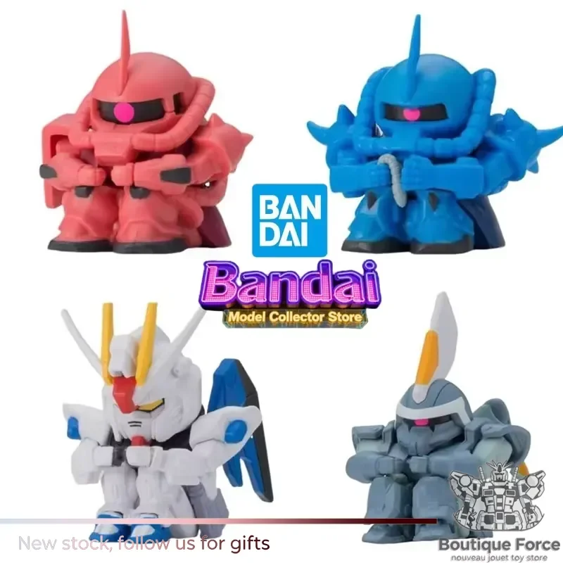 

Bandai Gundam Zaku Action Figure Gashapon Anime Mobile Suit Toy for Boys Official Licensed Strike Gundam Collectible Model