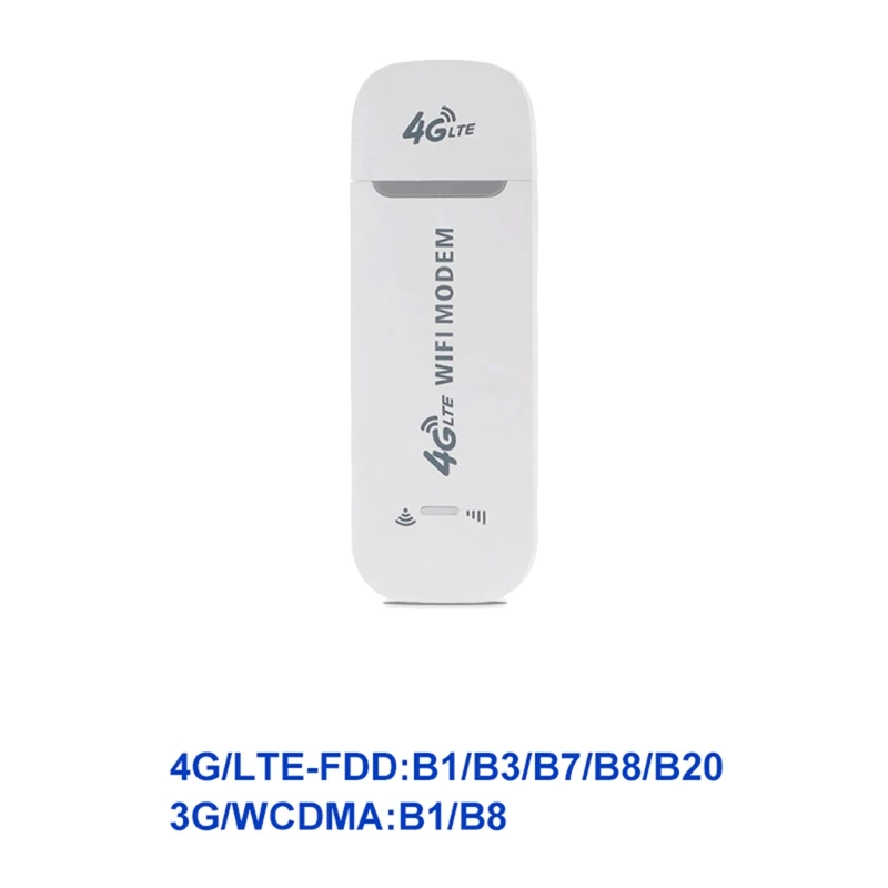 Modem 4G LTE FDD 3G WCDMA UMTS USB Dongle WIFI Stick Data Banda larga com slot para cartão Sim (versão europeia)