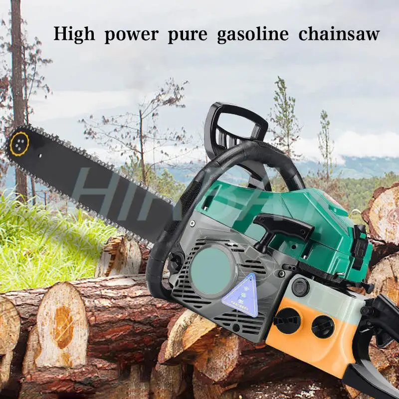 Four stroke Gasoline Saw Chainsaw 16.9KW High-power Chainsaw Petrol Chainsaw Wood Cutting Multifunctional Tree Cutting Tools