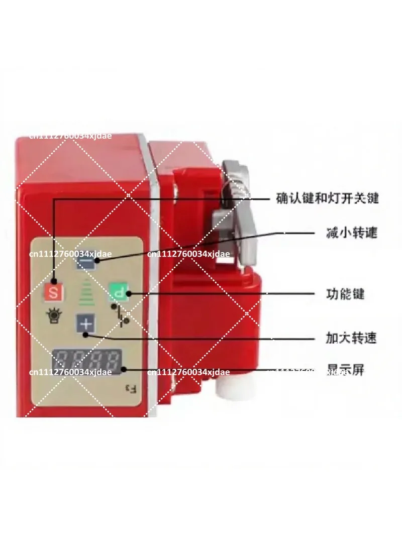 Sewing Machine 220V 1000W Servo Motor Speed Control Overlock Machine for Home Tailoring