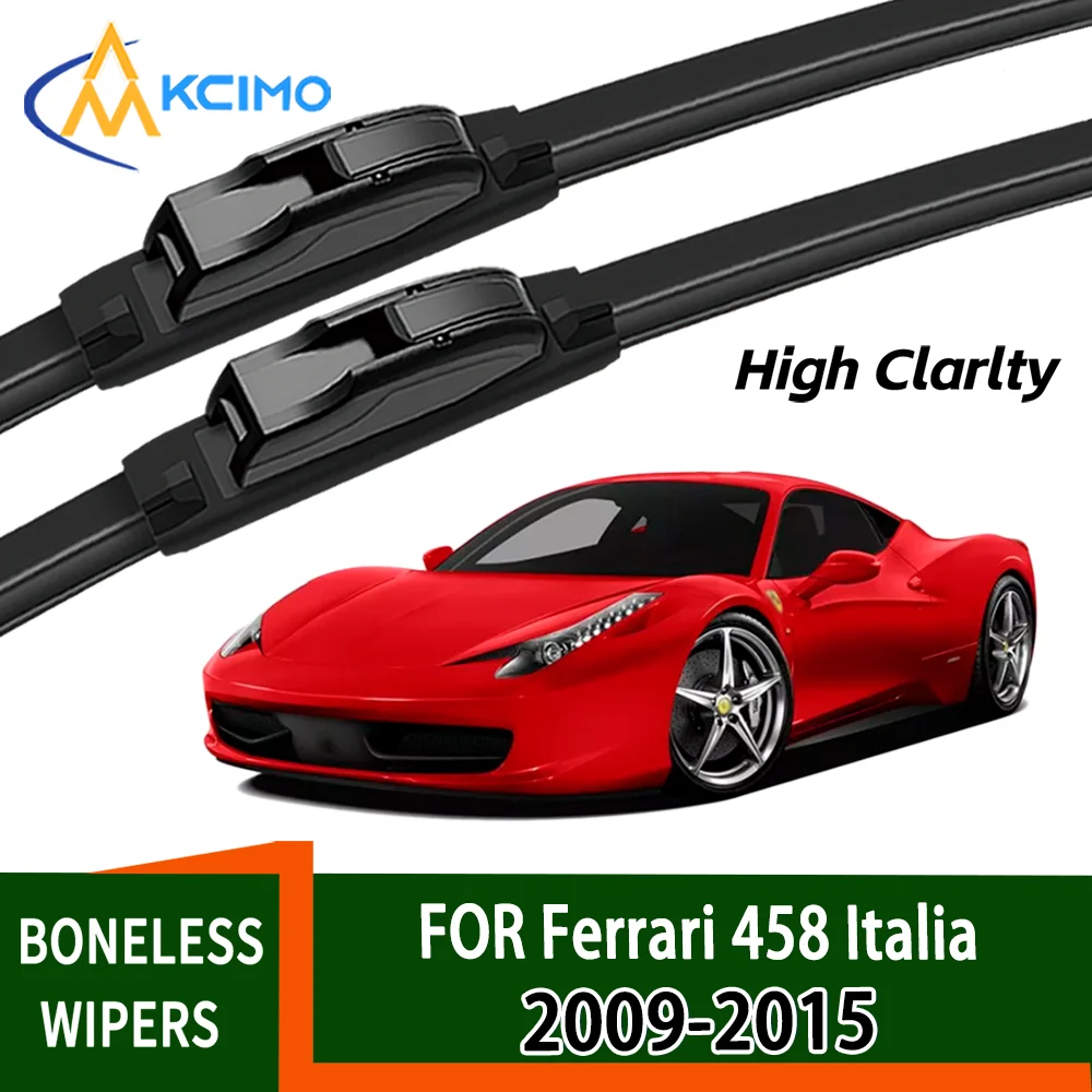 

Для Ferrari 458 Italia Spider F142 2009-2015 2010 Slient передние щетки стеклоочистителя автомобиля лобовое стекло аксессуары для стеклоочистителей
