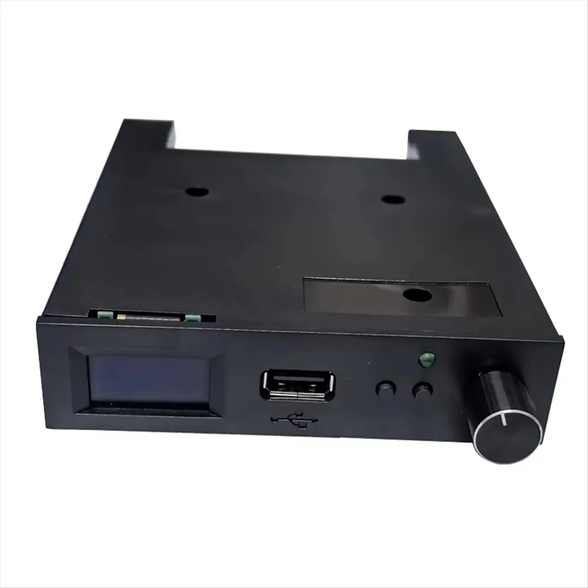 AT58 Sale SFRM44-U100LQD-435 Emulator Floppy Drive dengan Layar OLED & Rotary Encoder Flash Floppy Drive