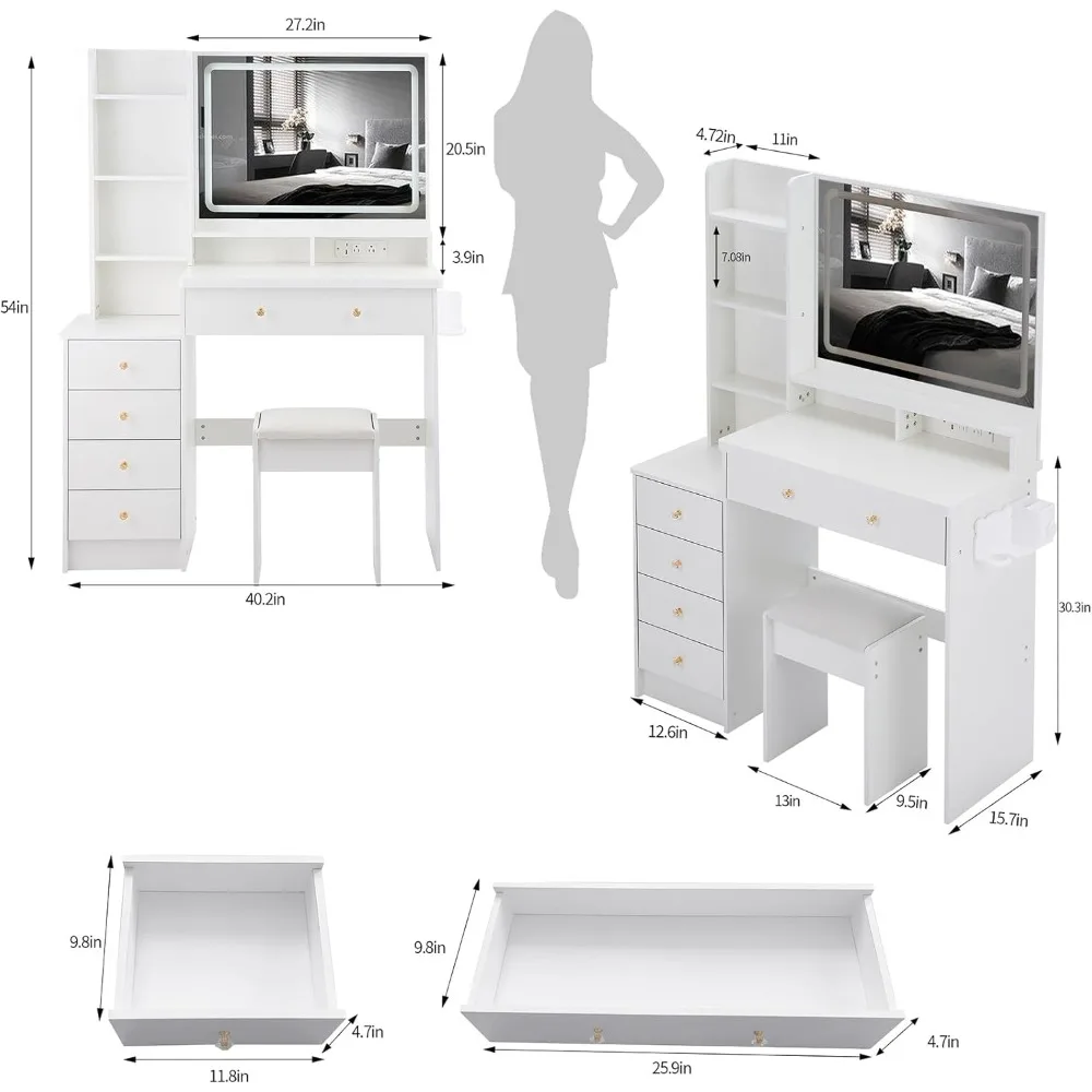 طاولة جانبية بيضاوية حديثة من طبقتين مع رف تخزين وأرجل خشبية صلبة وطاولة مدمجة لغرفة المعيشة وغرفة النوم أو منطقة الأريكة #2