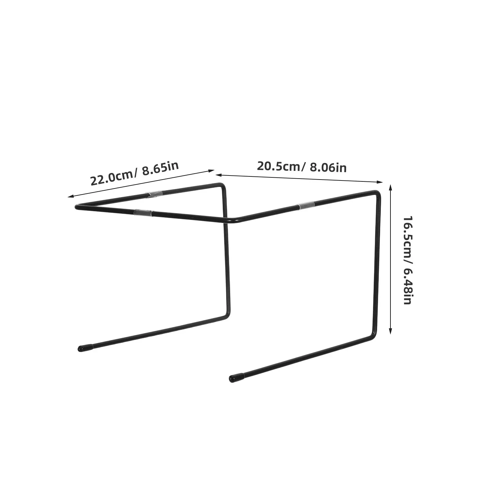 Pizza Pan Riser Rack Black Metal Pizza Stand Buffet Table Display Holder for Restaurant Dessert Food Tray Service